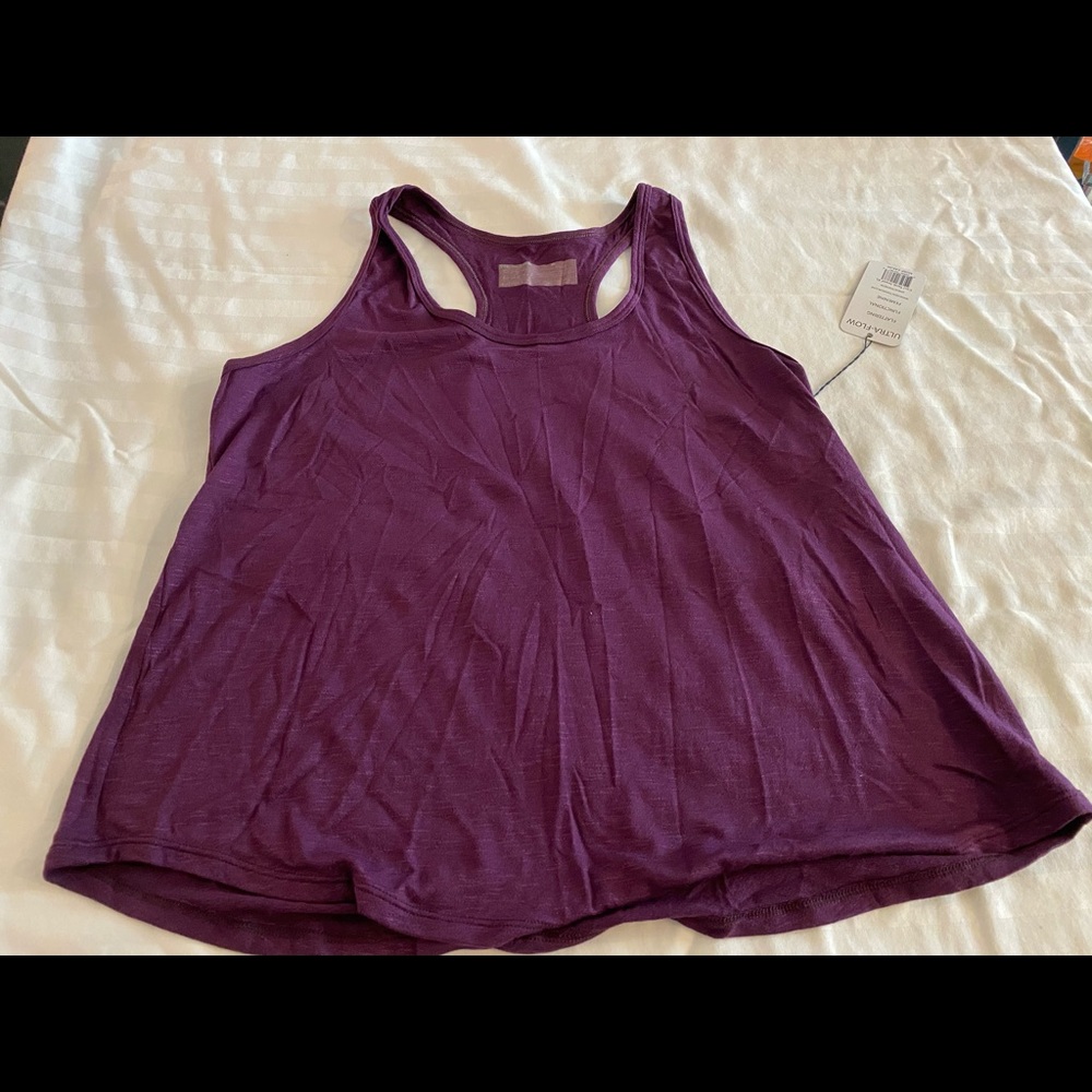 Purple Activewear Tank Top